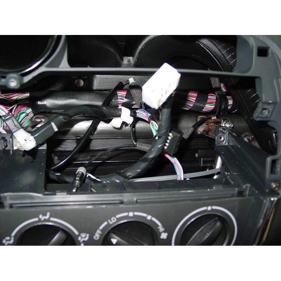 2008 Toyota Matrix Factory radio removed
