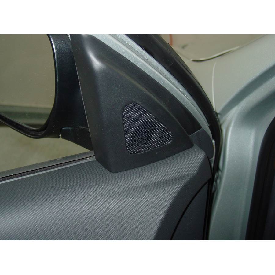 2009 Hyundai Elantra Touring Front door tweeter location