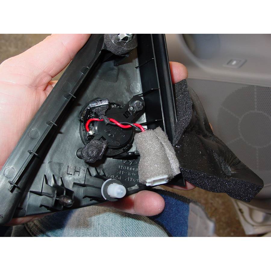 2009 Hyundai Elantra Front door tweeter