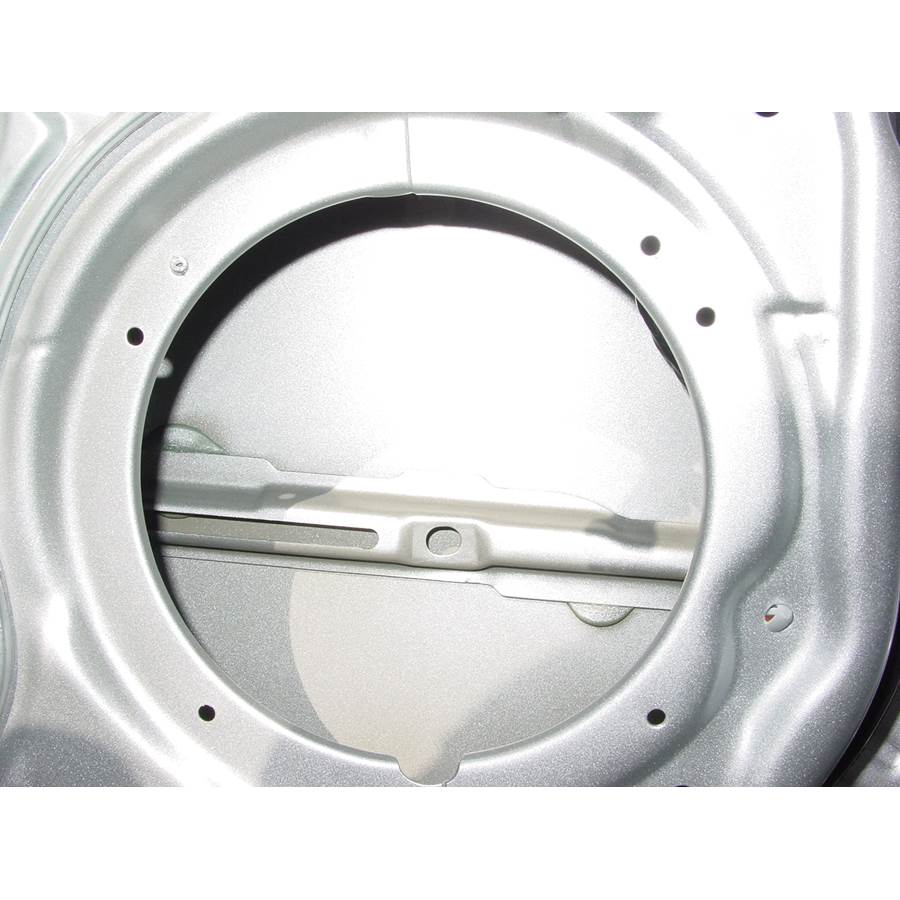 2009 Hyundai Elantra Rear door speaker removed