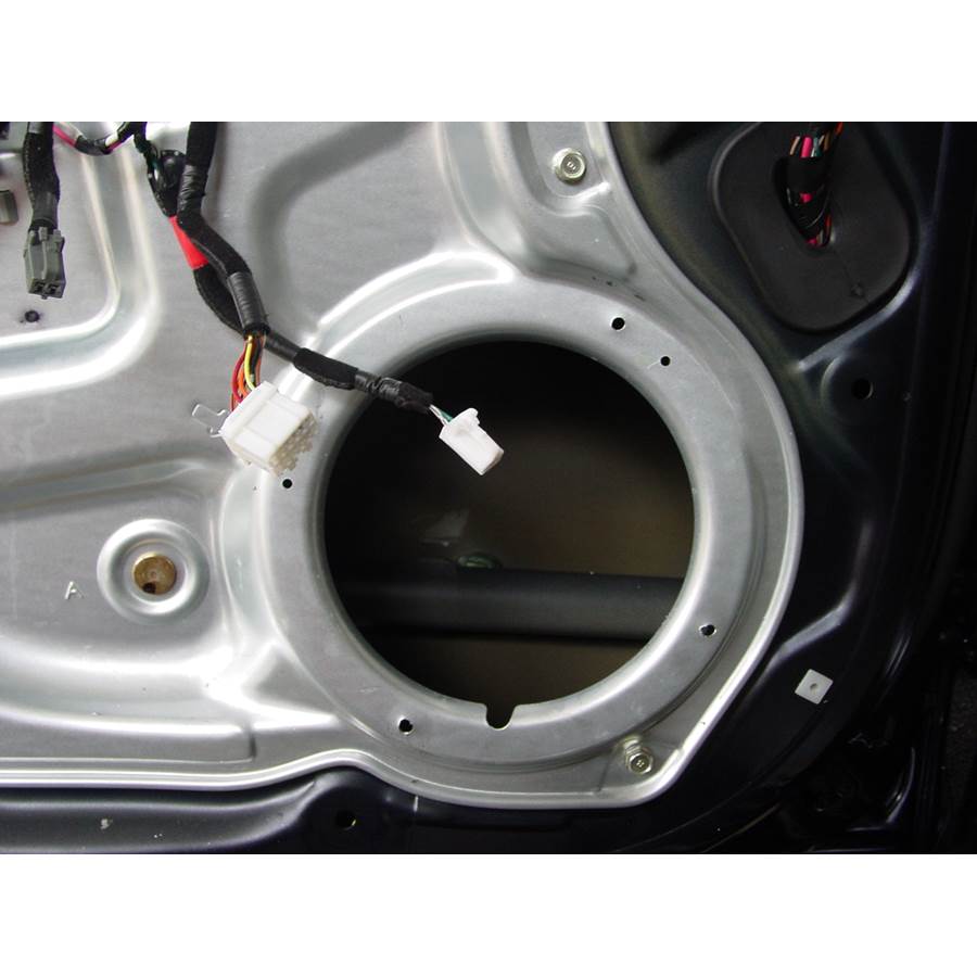 2012 Hyundai Santa Fe Front door woofer removed