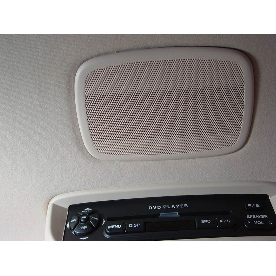 2008 Hyundai Entourage Rear roof speaker location