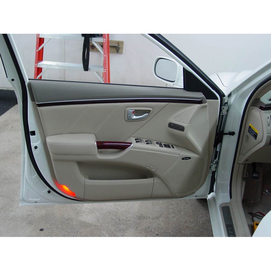 2010 Hyundai Azera Front door speaker location