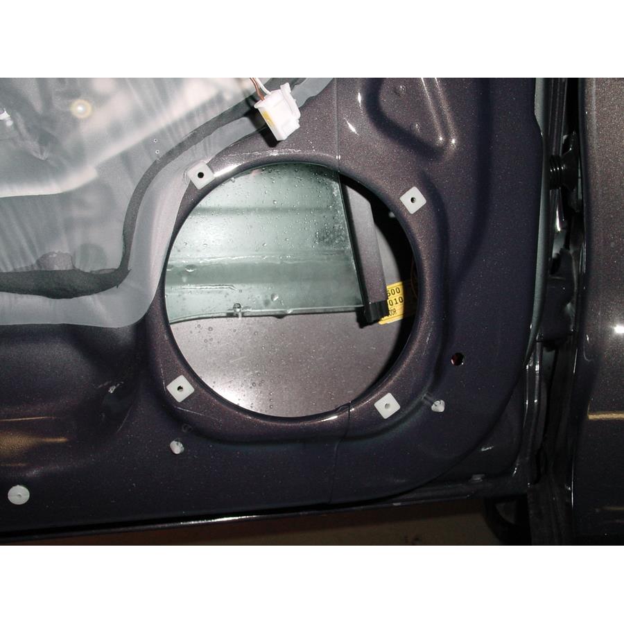 2003 Hyundai Elantra Front speaker removed