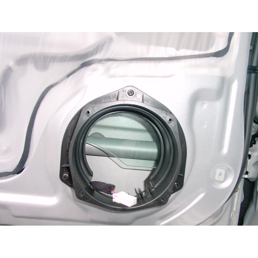 2001 Hyundai Accent Front speaker removed