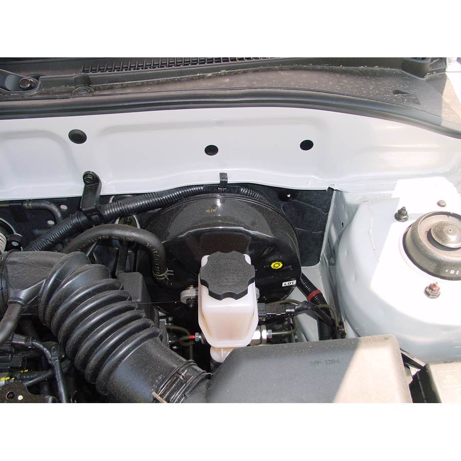 2003 Hyundai Accent Firewall access