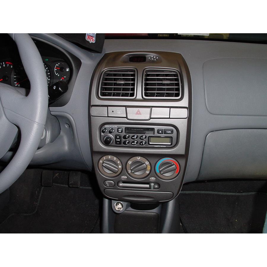 2001 Hyundai Accent Factory Radio
