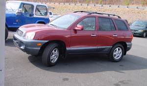 2001 Hyundai Santa Fe Exterior