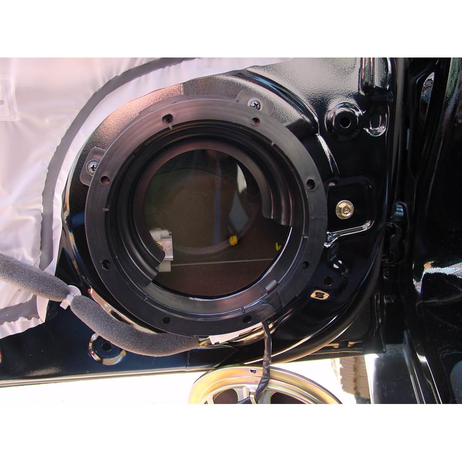 2002 Hyundai Santa Fe Front door woofer removed
