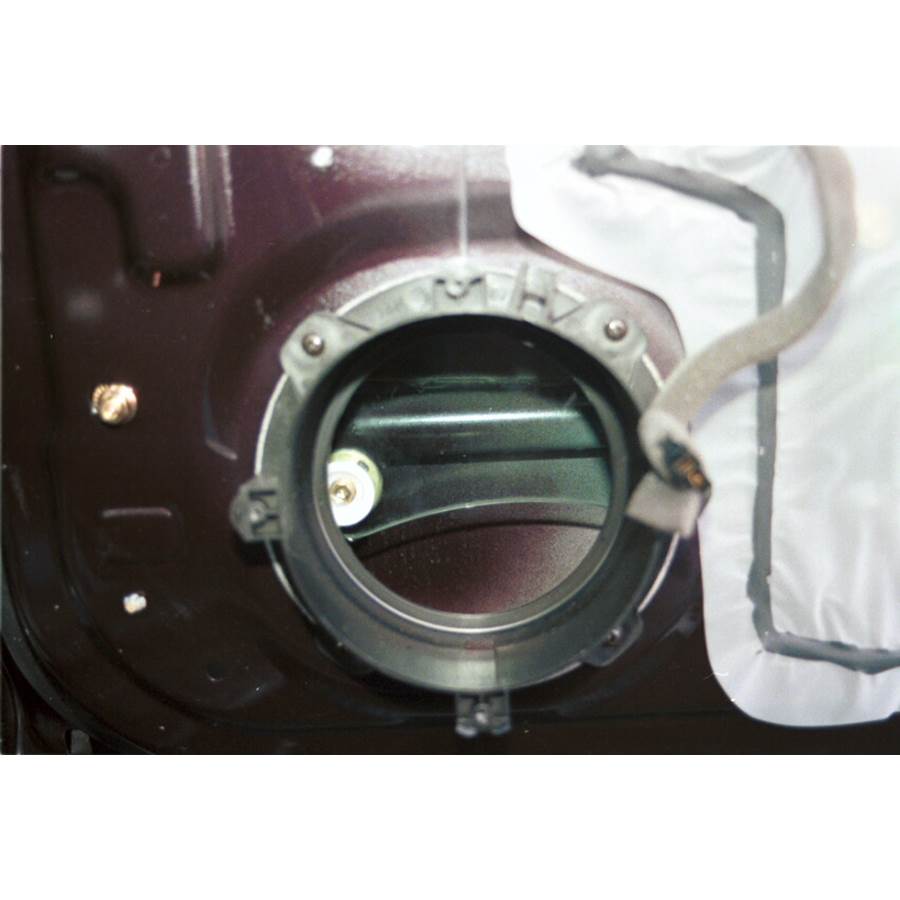 1997 Hyundai Tiburon Front speaker removed