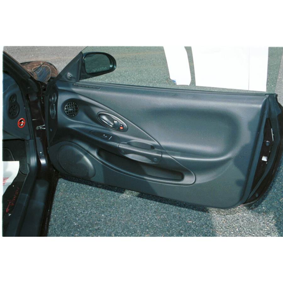 1998 Hyundai Tiburon Front door speaker location