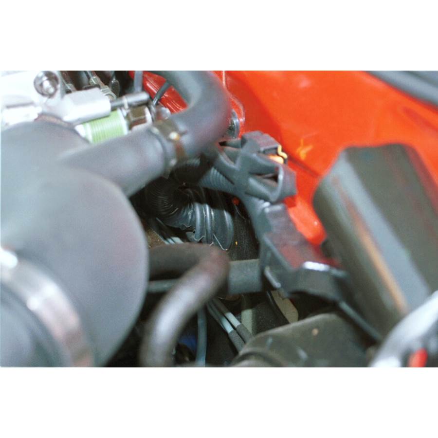 1997 Hyundai Tiburon Firewall access