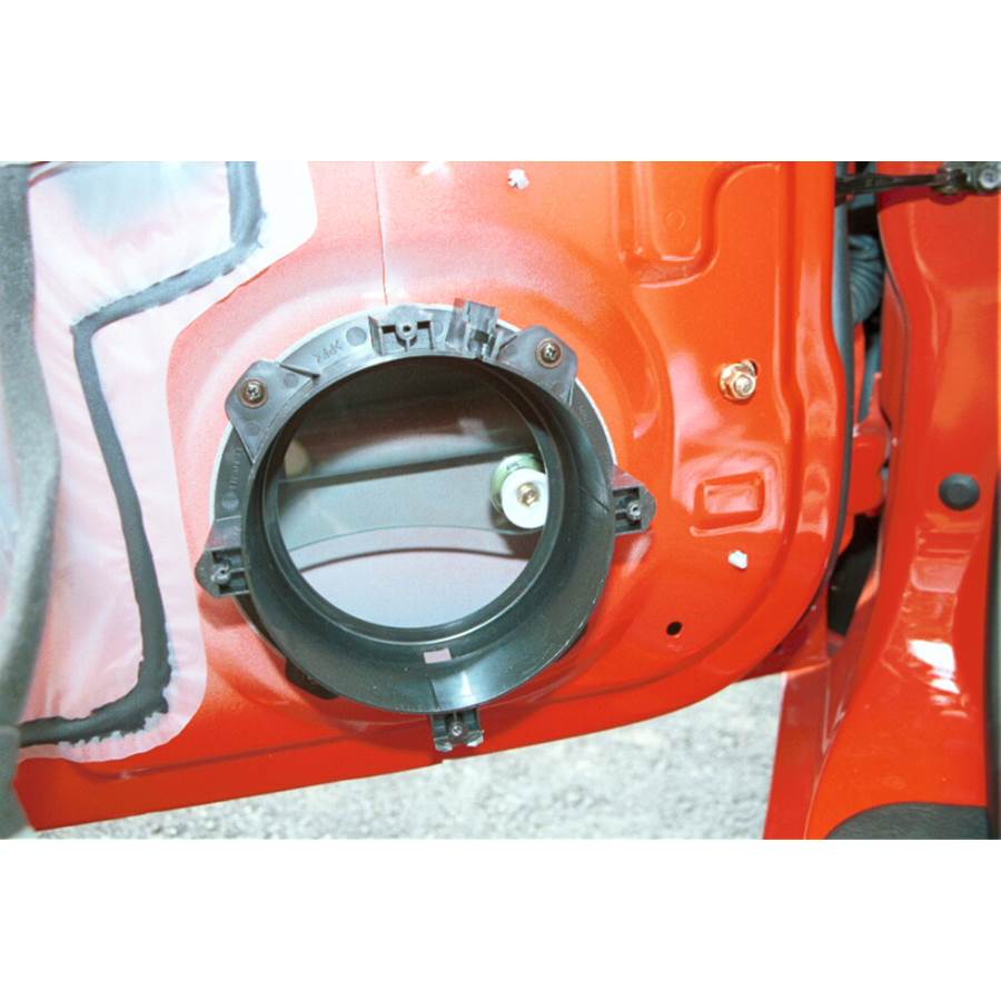 1999 Hyundai Tiburon Front speaker removed