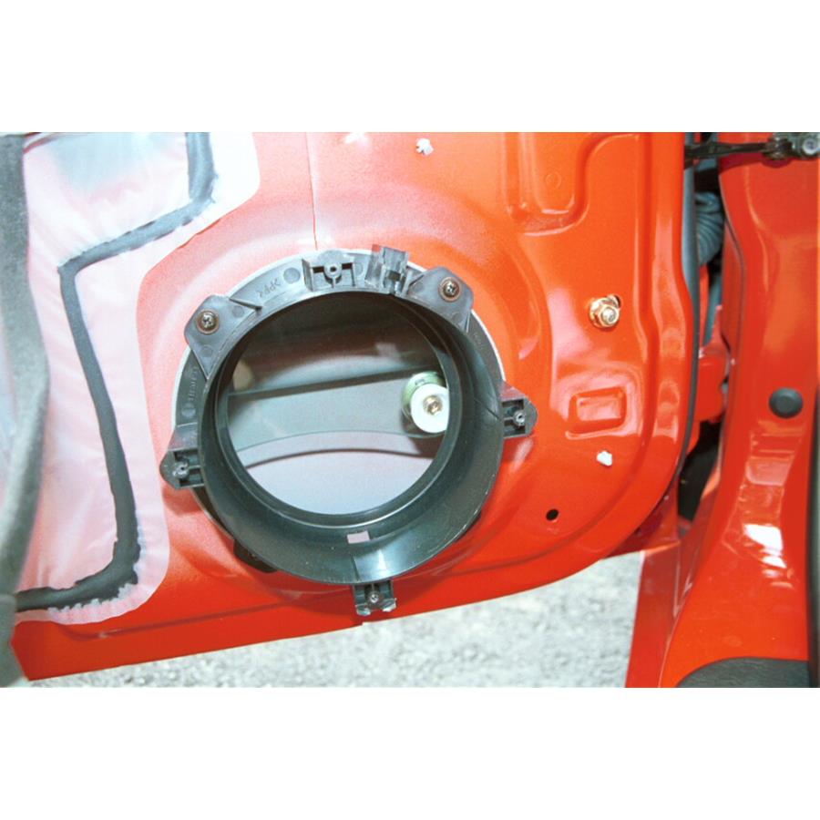 2001 Hyundai Tiburon Front speaker removed