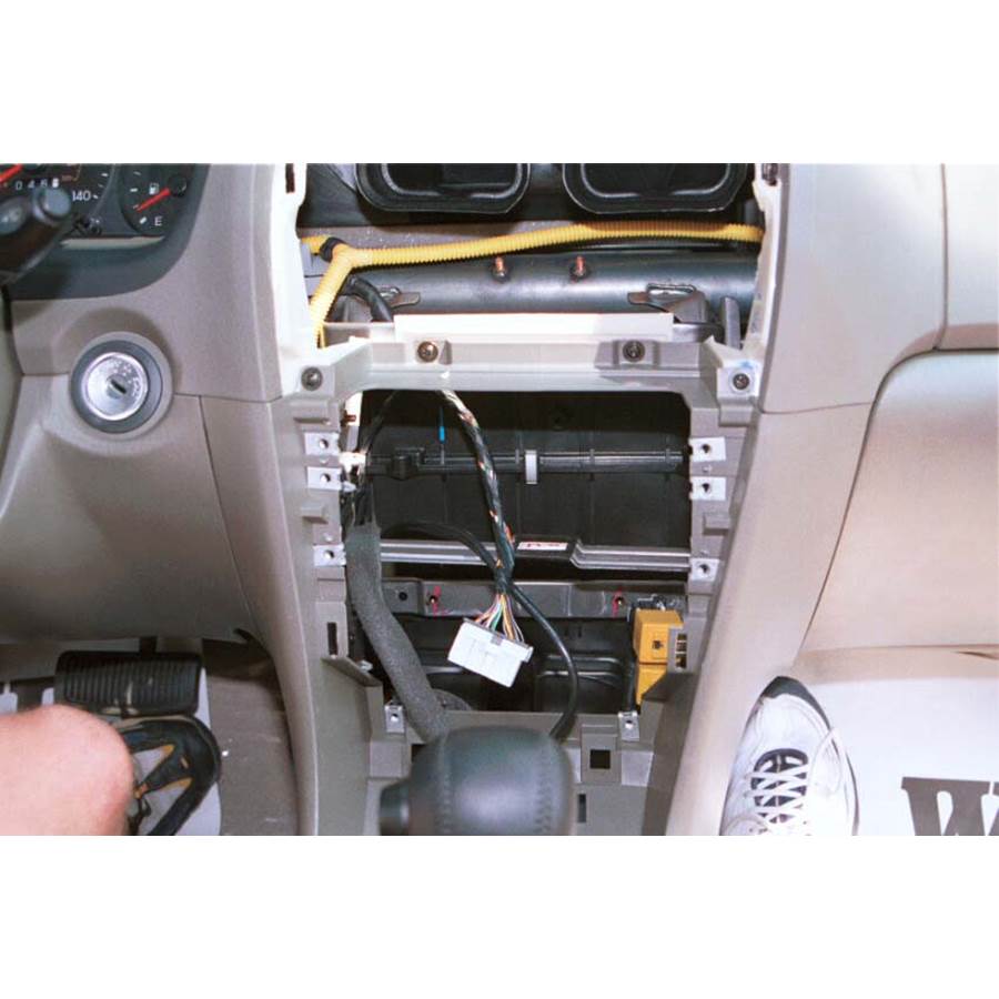 2000 Hyundai Sonata Factory radio removed