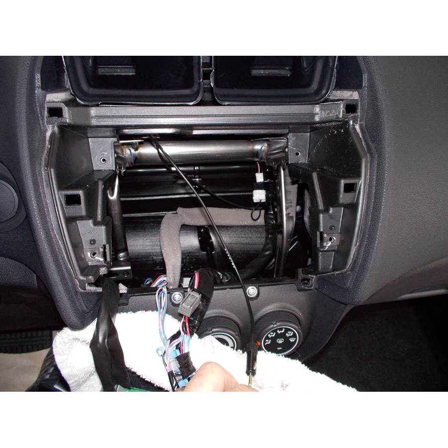 2017 Mitsubishi Outlander Sport Factory radio removed