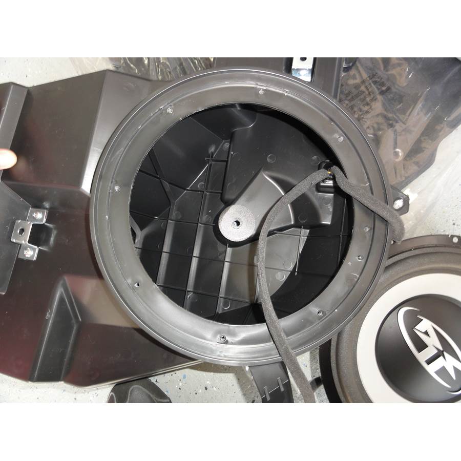 2014 Mitsubishi Outlander Sport Far-rear side speaker removed