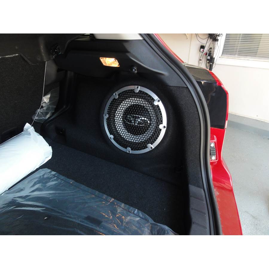 2017 Mitsubishi Outlander Sport Far-rear side speaker location