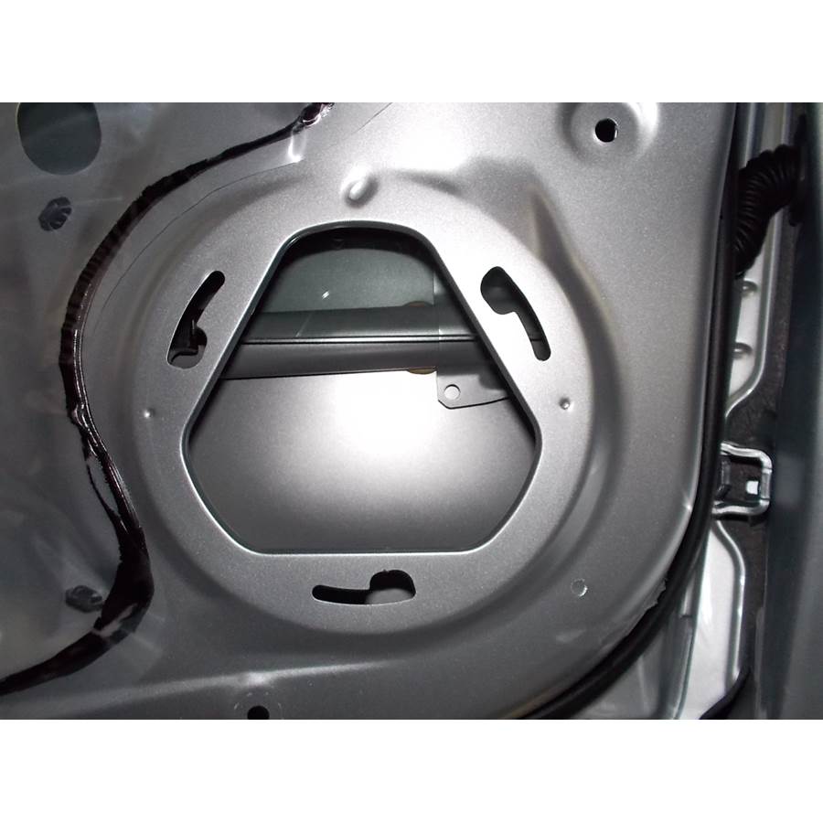 2014 Mitsubishi Mirage Front speaker removed