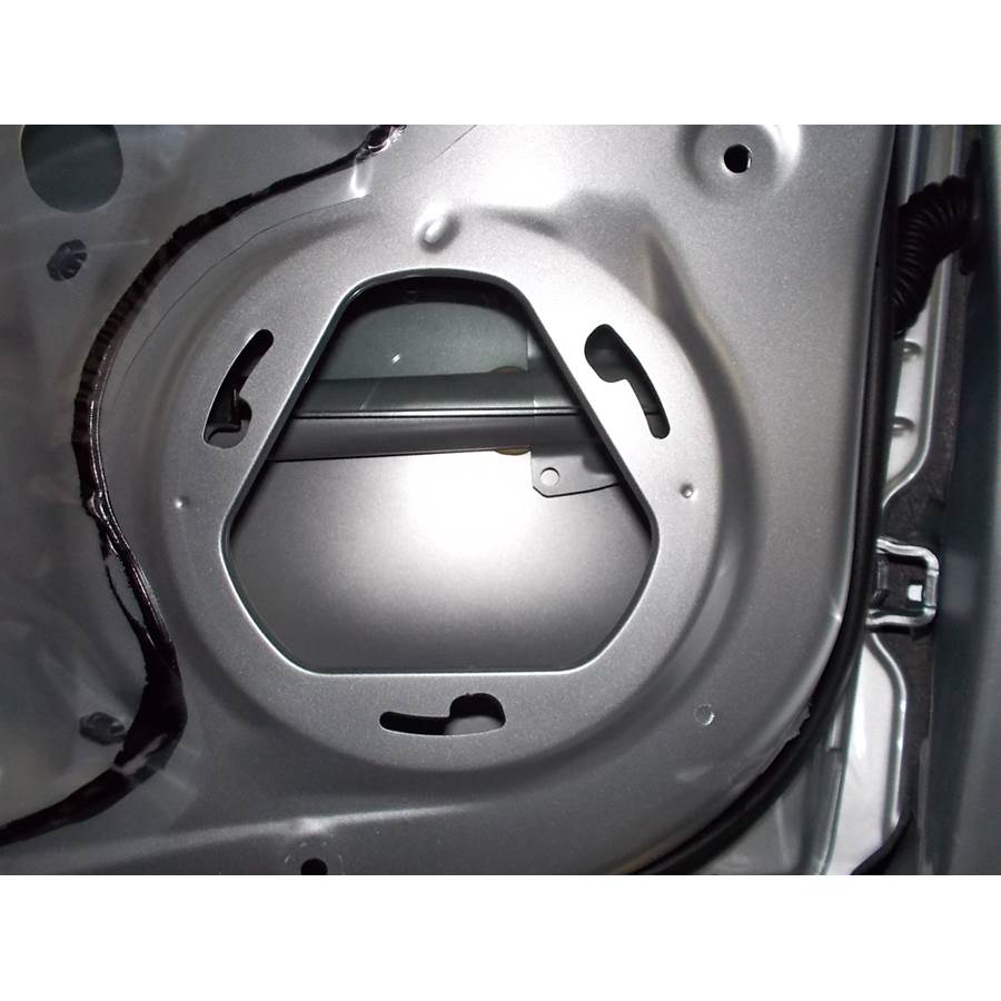 2017 Mitsubishi Mirage Front speaker removed