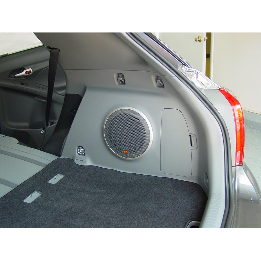 2010 Toyota Matrix Far-rear side speaker location
