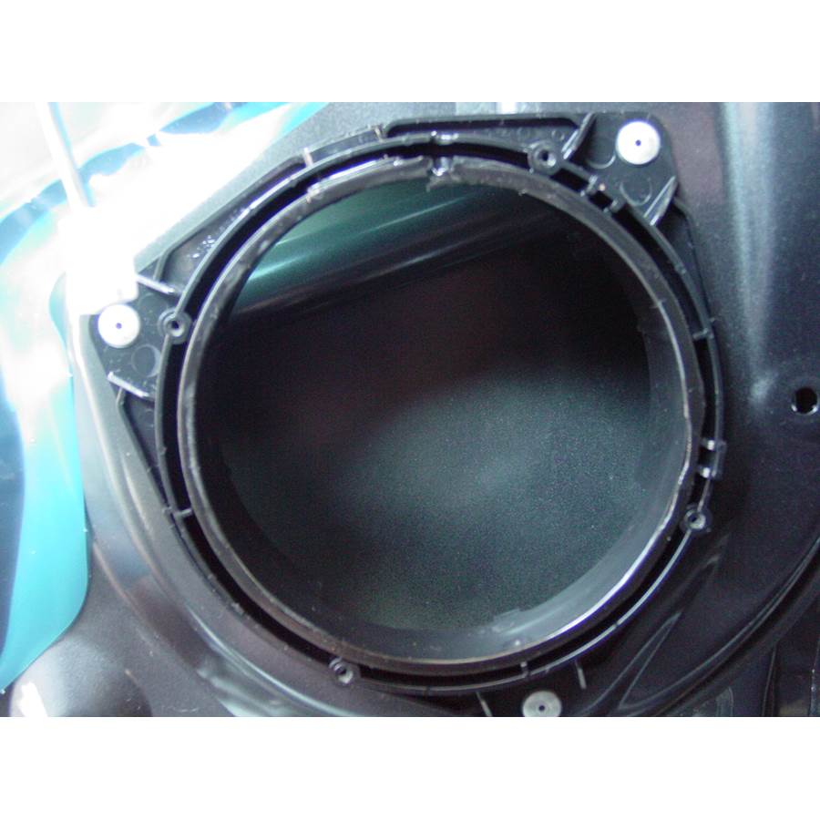2011 Toyota Matrix Rear door speaker removed