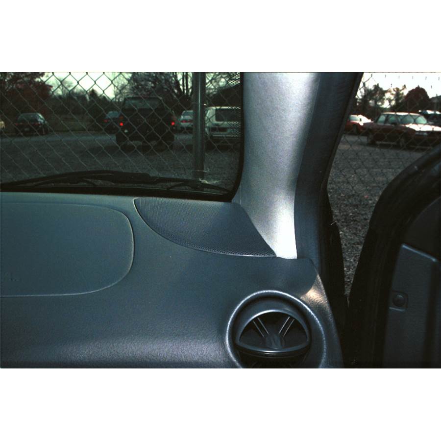 2000 Toyota Echo Dash speaker location