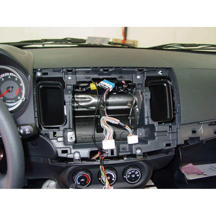 2011 Mitsubishi Lancer Factory radio removed