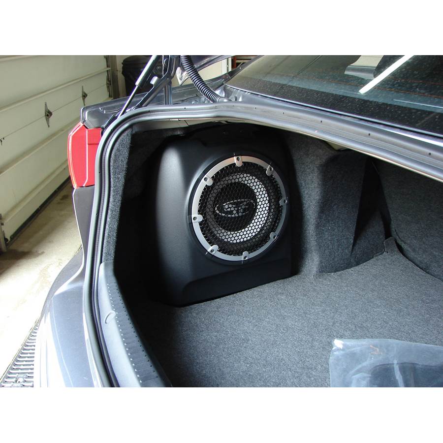 2008 Mitsubishi Lancer Trunk speaker location
