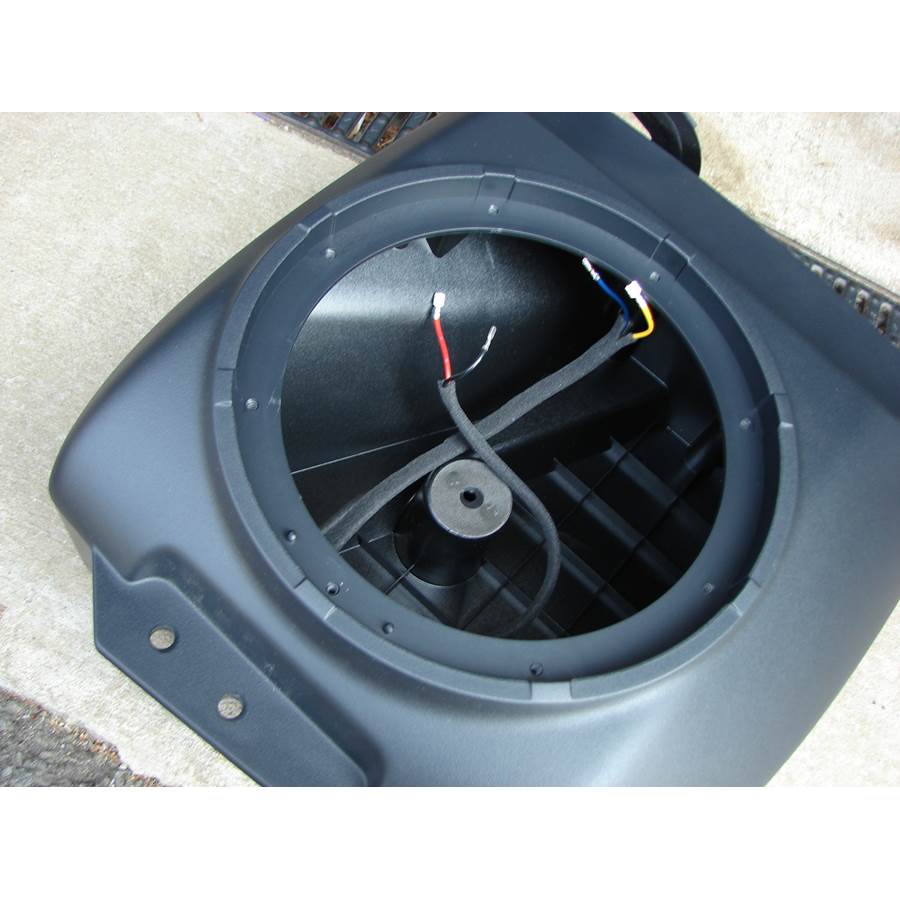 2009 Mitsubishi Lancer Trunk speaker removed