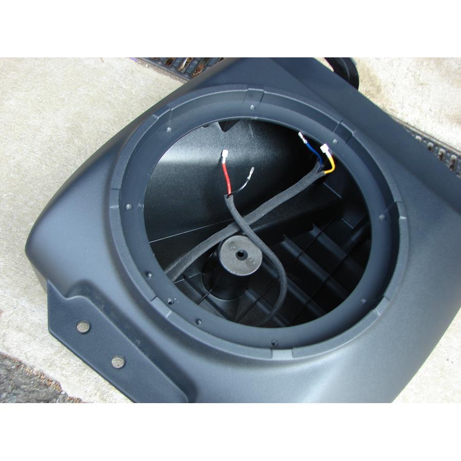 2017 Mitsubishi Lancer Trunk speaker removed