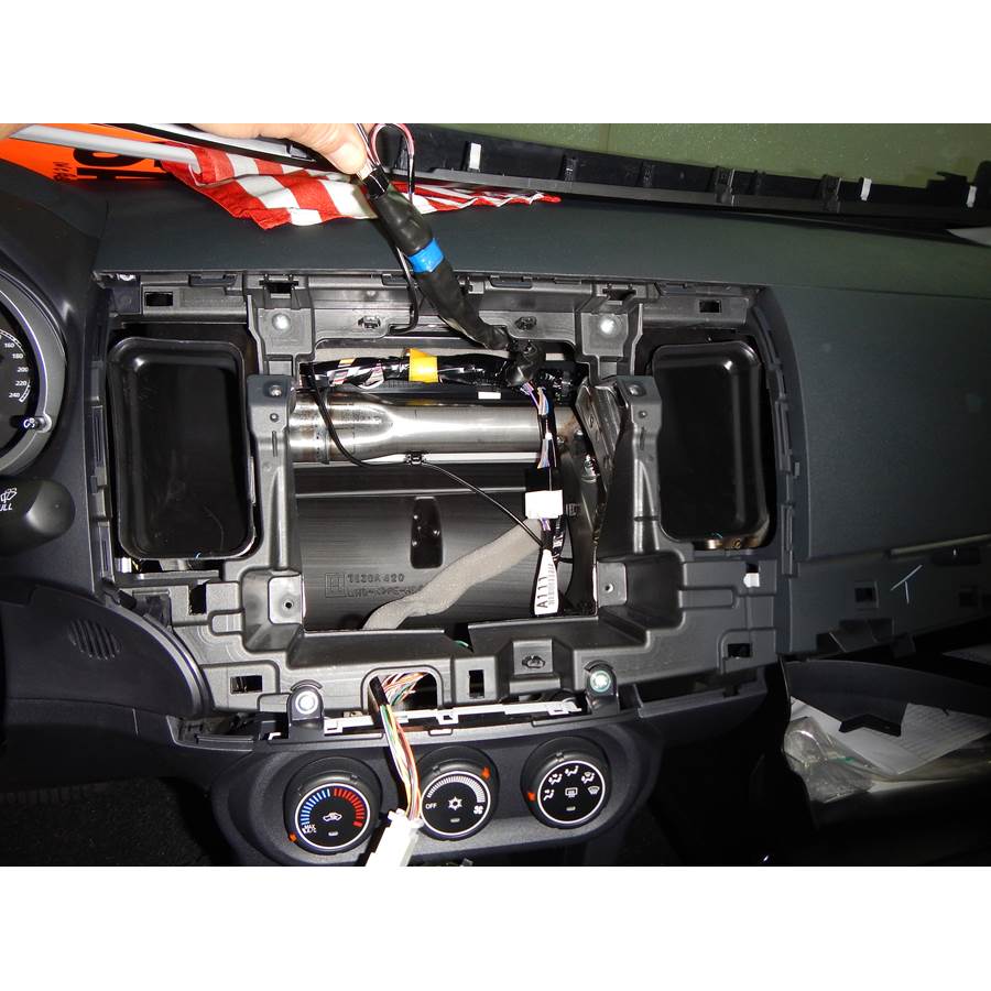 2014 Mitsubishi Lancer Sportback Factory radio removed