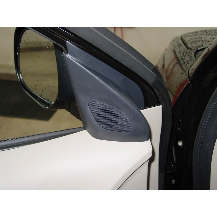 2007 Mitsubishi Outlander Front door tweeter location