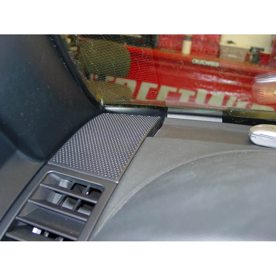 2010 Mitsubishi Galant Dash speaker location