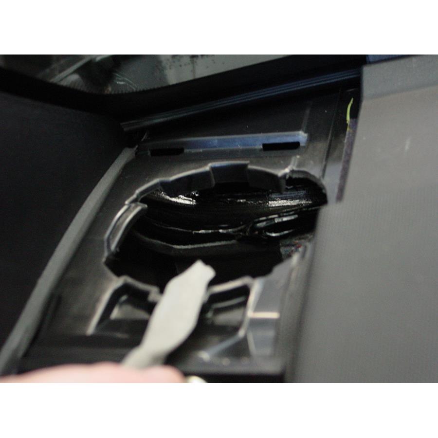 2012 Mitsubishi Galant Dash speaker removed