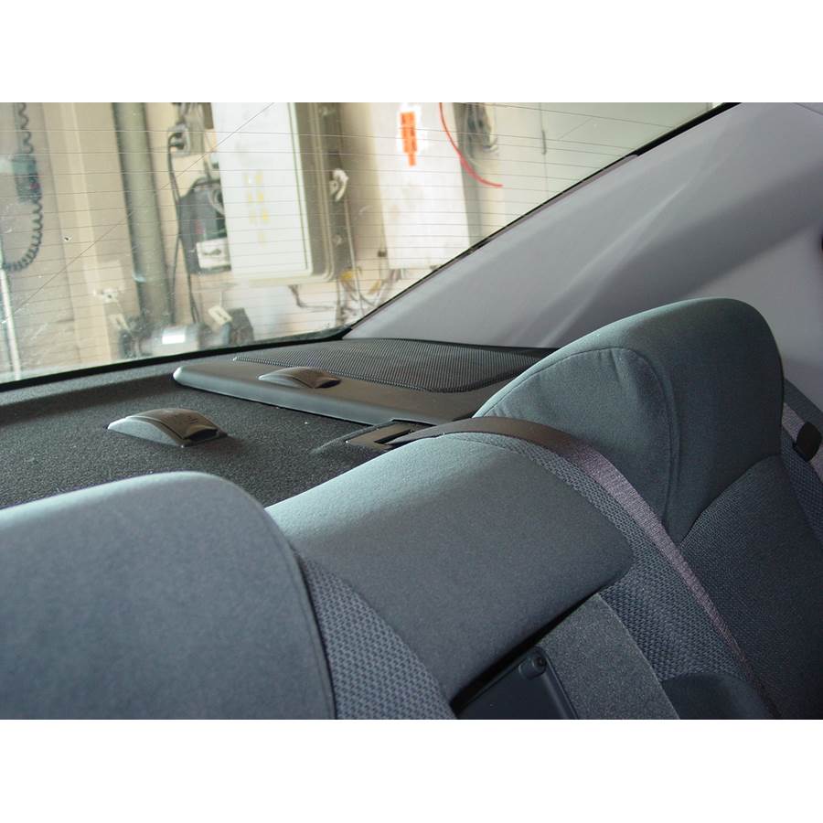 2011 Mitsubishi Galant Rear deck speaker location