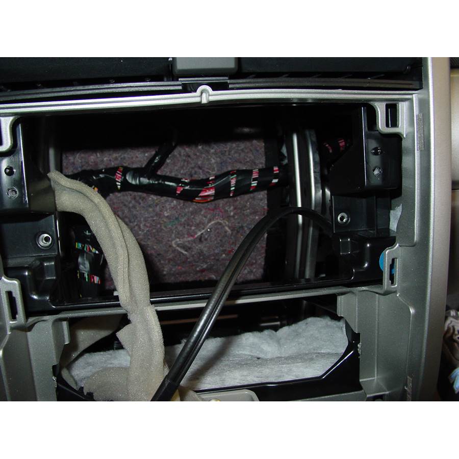 2004 Mitsubishi Galant Factory radio removed