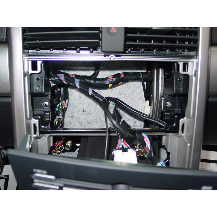 2012 Mitsubishi Galant Factory radio removed