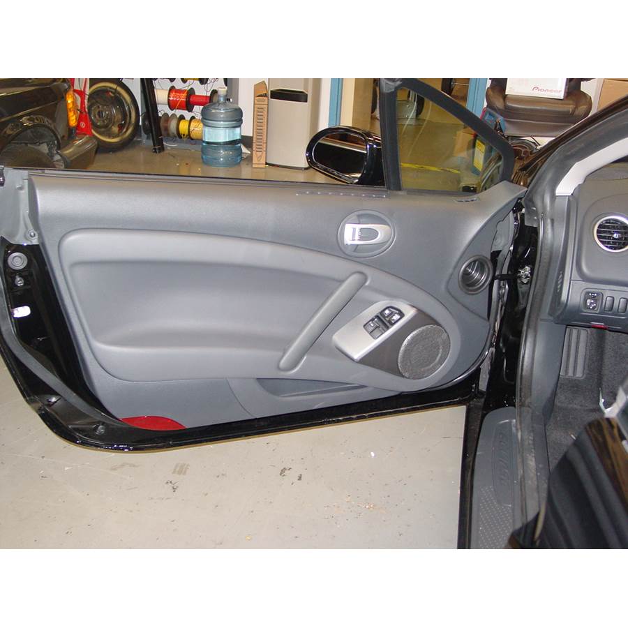 2007 Mitsubishi Eclipse Spyder Front door speaker location