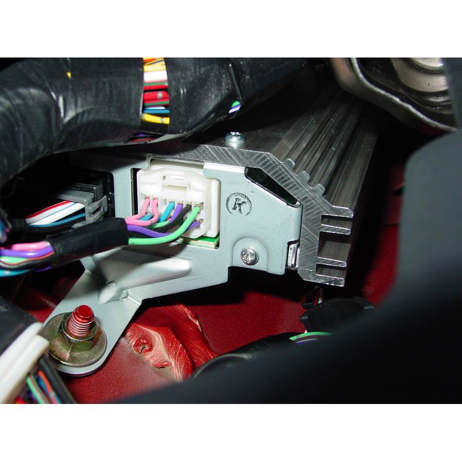 2009 Mitsubishi Eclipse Factory amplifier