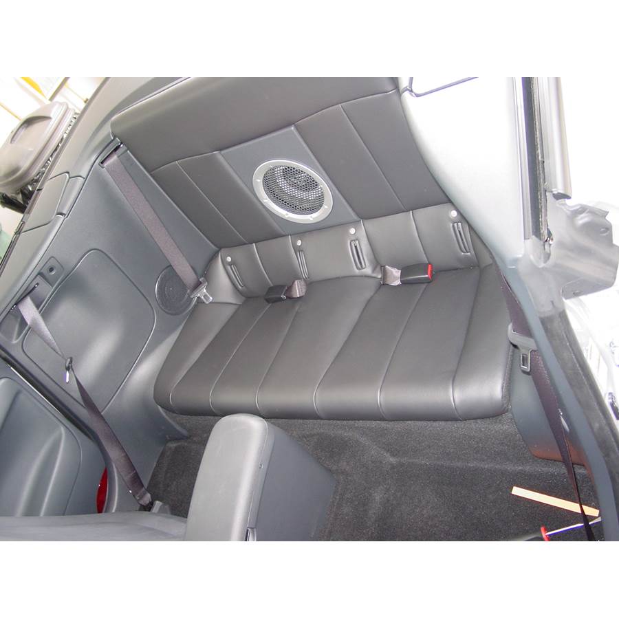 2007 Mitsubishi Eclipse Spyder Rear cab speaker location