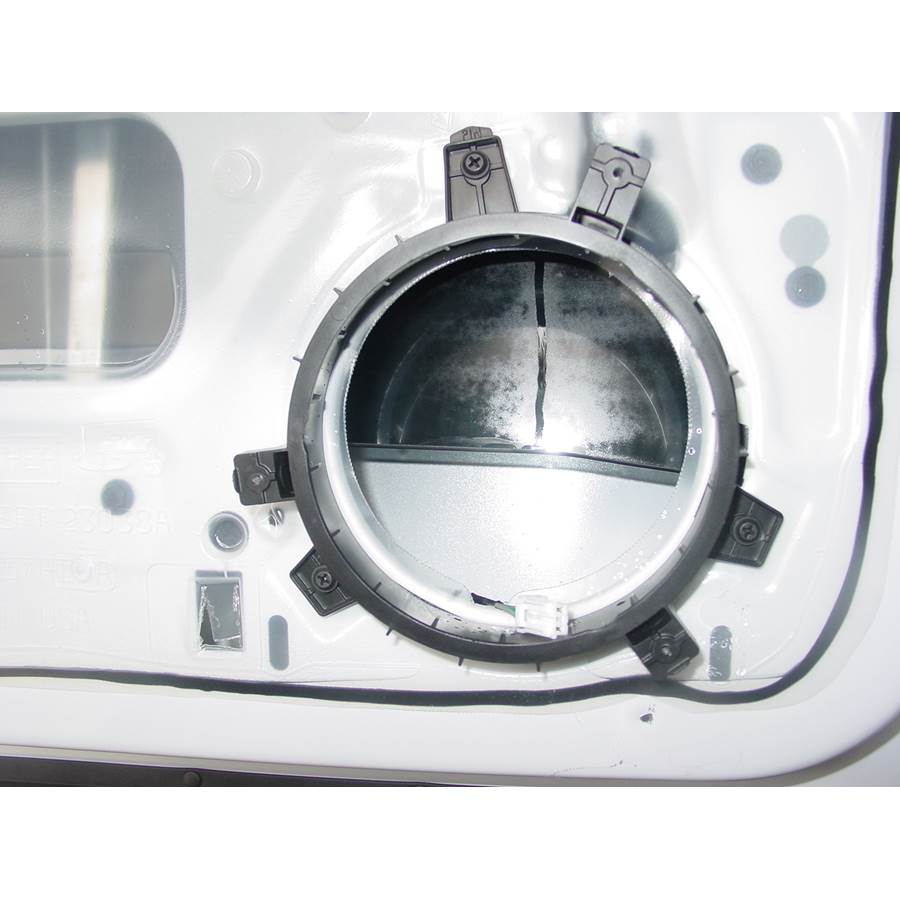 2006 Mitsubishi Raider Rear door speaker removed