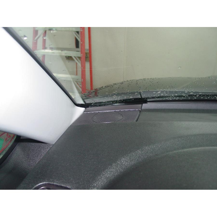 2011 Mitsubishi Endeavor Front pillar speaker location