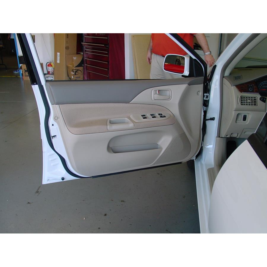 2007 Mitsubishi Lancer Front door speaker location