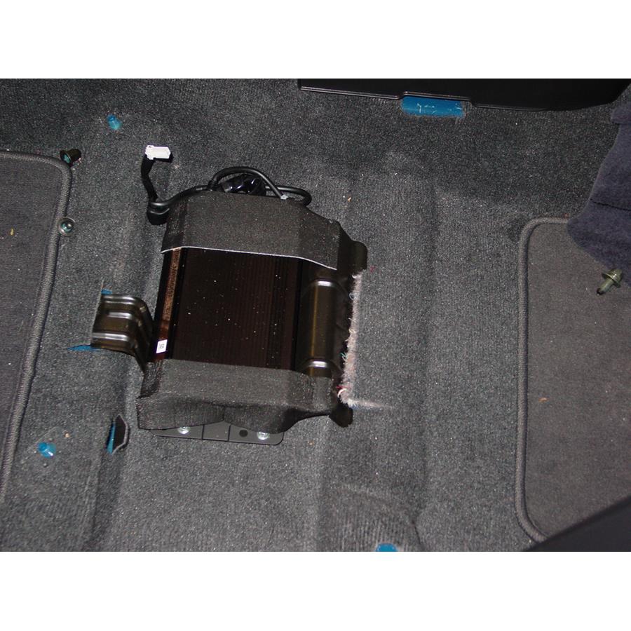 2007 Mitsubishi Lancer Factory amplifier