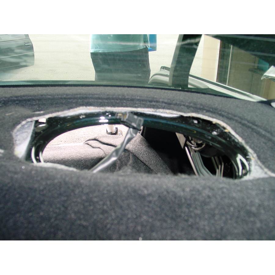 1997 Mitsubishi Diamante Rear deck speaker removed