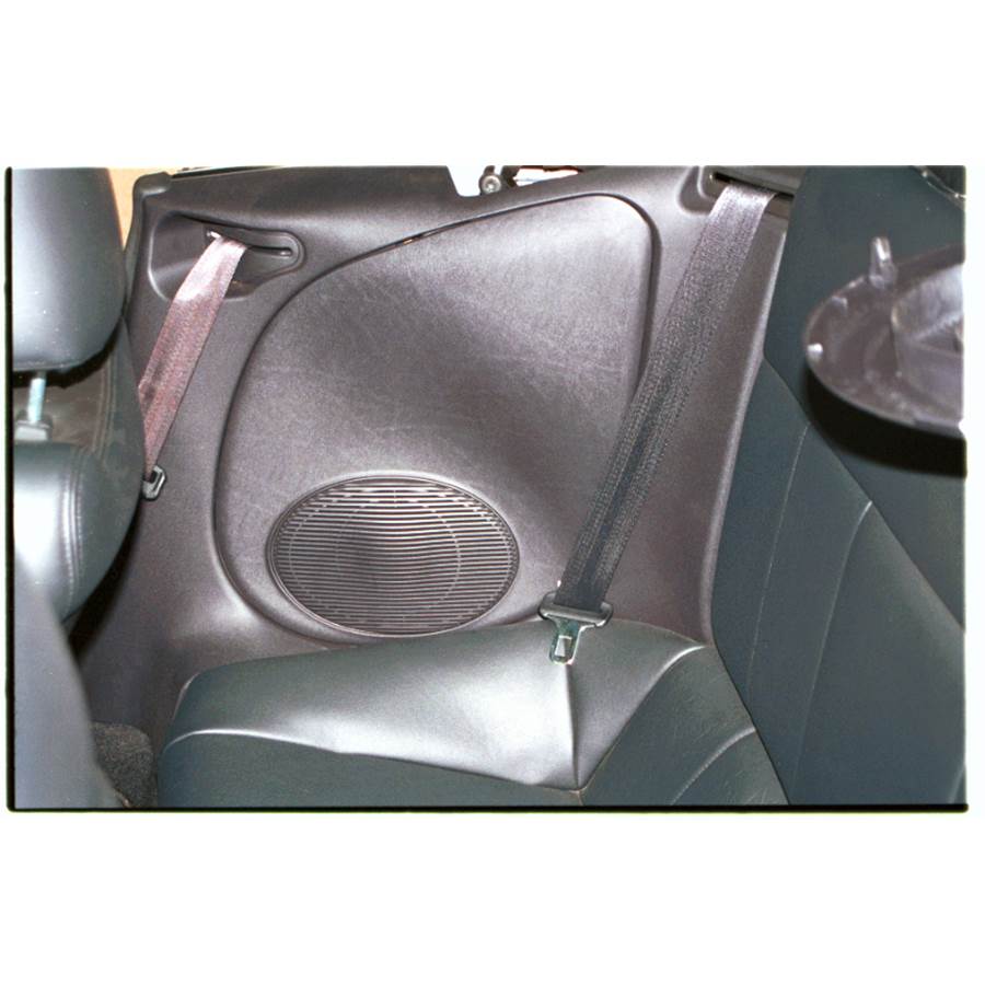 2001 Mitsubishi Eclipse Spyder Rear side panel speaker location