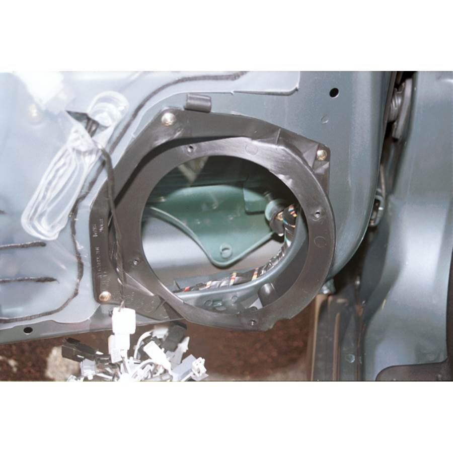2002 Mitsubishi Eclipse Spyder Front speaker removed