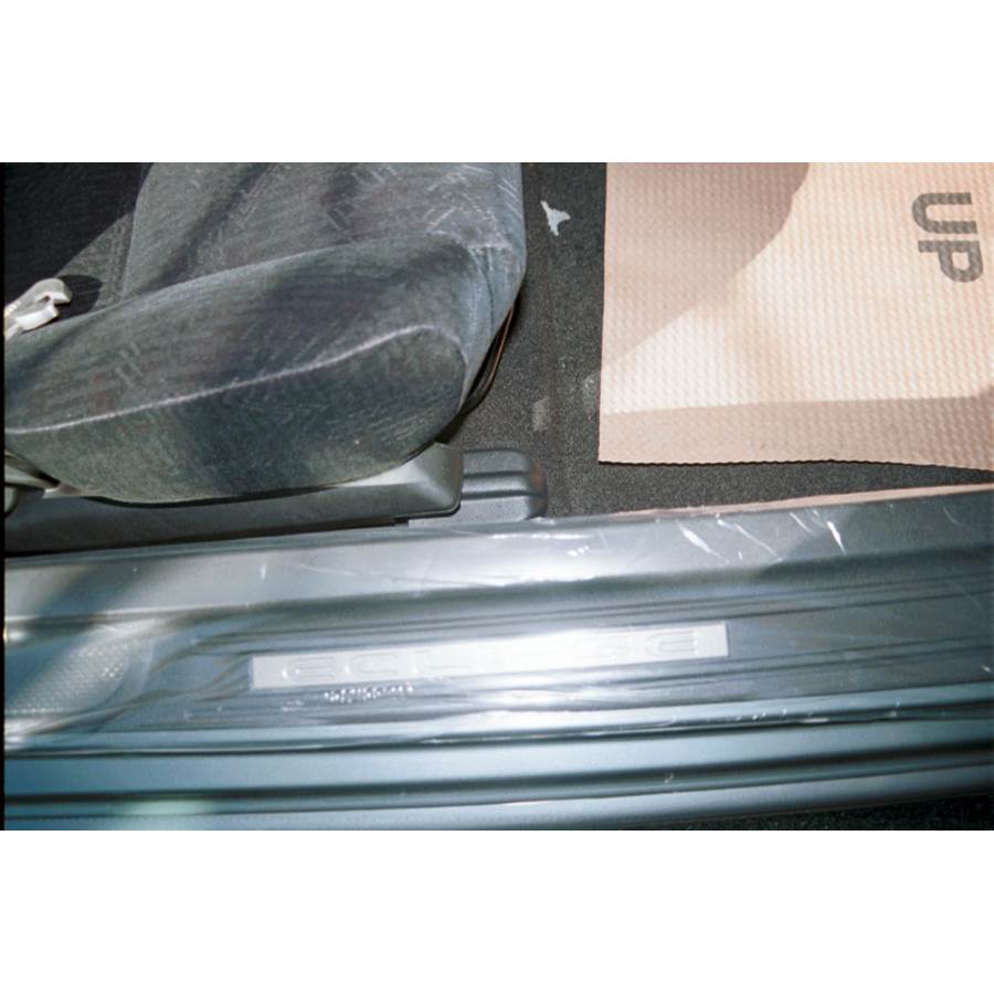 2001 Mitsubishi Eclipse Factory amplifier location