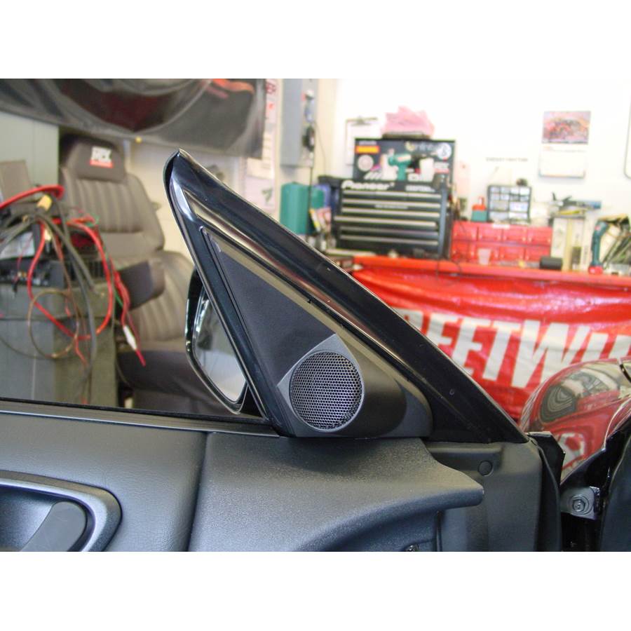 2003 Mitsubishi Eclipse Spyder Front door tweeter location